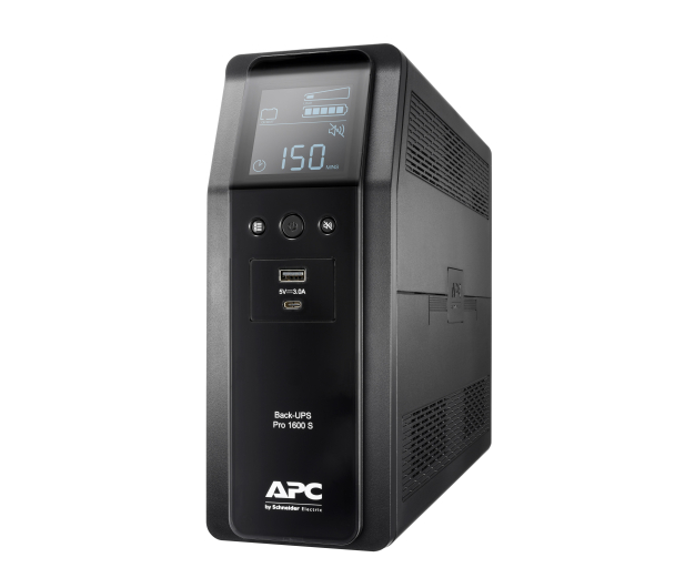 APC Back-UPS Pro 1500 (1600VA/960W, 8xIEC, AVR, LCD) - 703318 - zdjęcie 2